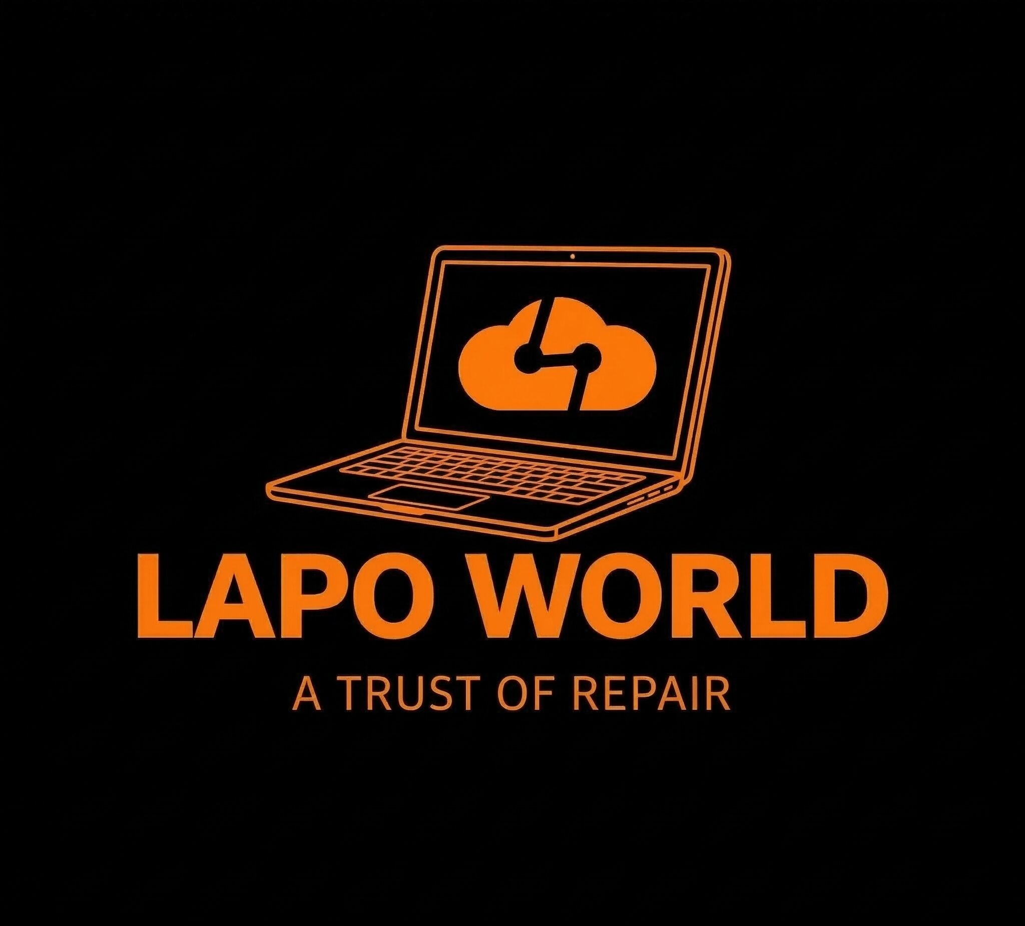 Lapoworld Neon Logo